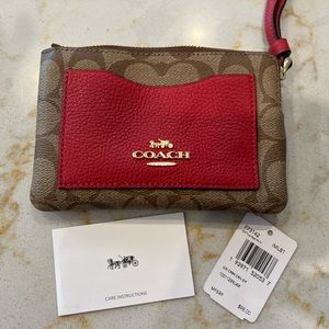 NWT Coach Wristlet